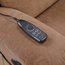 Serenity Brown Power Lift Chair with Massage & Heat