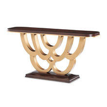 Camellia Field Console Table - Warm Pecan