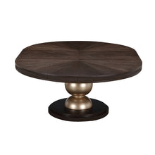 West Kensington Oval Dining Table in Medium Espresso