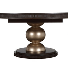 West Kensington Oval Dining Table in Medium Espresso