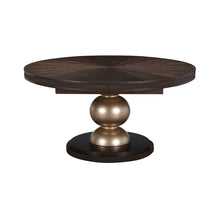 West Kensington Oval Dining Table in Medium Espresso