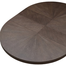 West Kensington Oval Dining Table in Medium Espresso