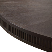 West Kensington Oval Dining Table in Medium Espresso