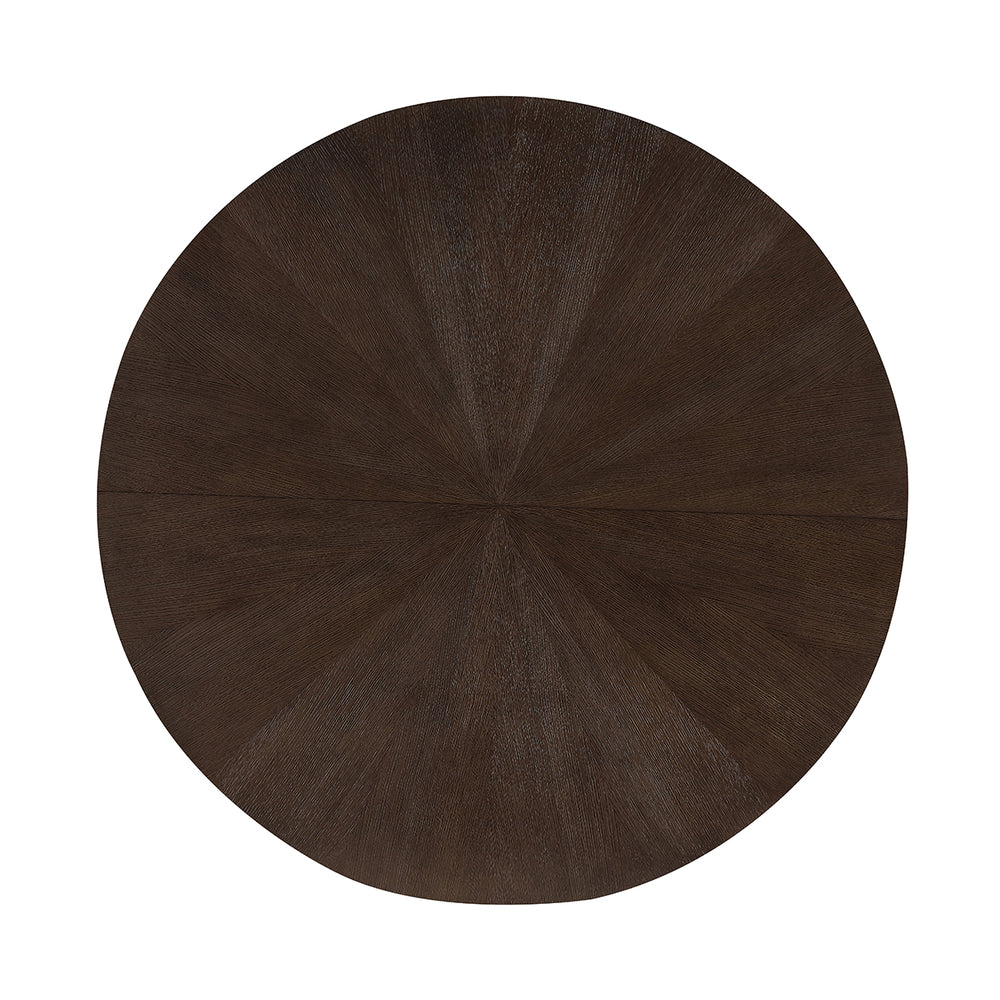West Kensington Oval Dining Table in Medium Espresso