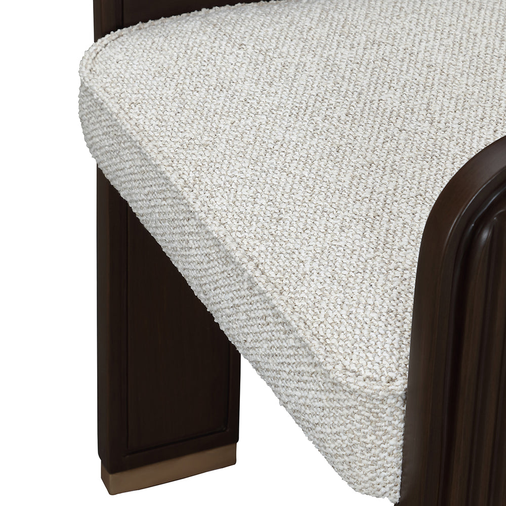 West Kensington Dining Arm Chair in Medium Espresso