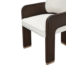 West Kensington Dining Arm Chair in Medium Espresso
