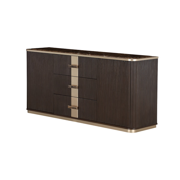 West Kensington Sideboard in Medium Espresso alternate view