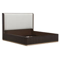 West Kensington Panel Bed in Medium Espresso