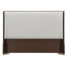 West Kensington Panel Bed in Medium Espresso