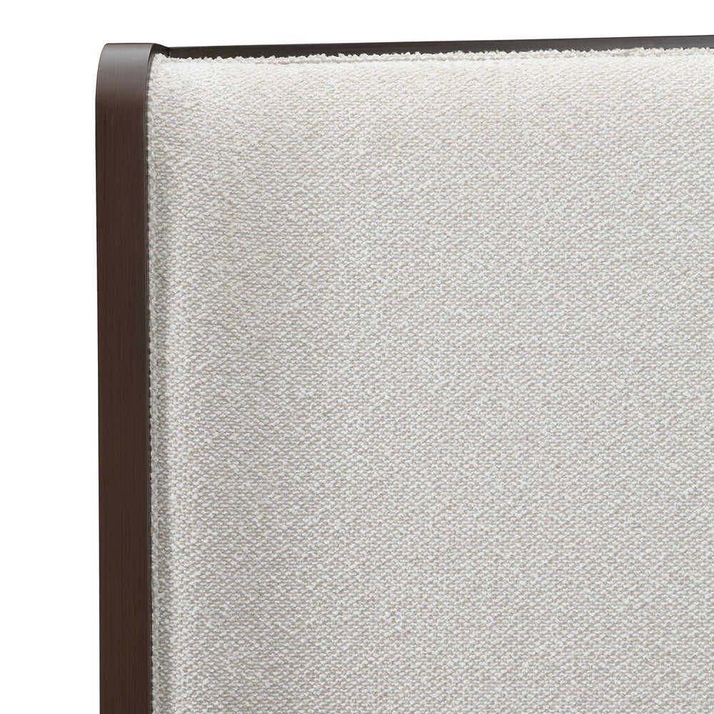 West Kensington Panel Bed in Medium Espresso