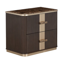 West Kensington 2-Drawer Nightstand in Medium Espresso