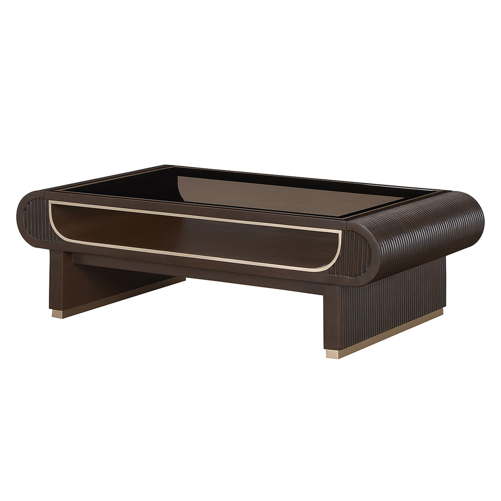 West Kensington Cocktail Table in Medium Espresso