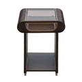 West Kensington End Table in Medium Espresso