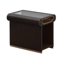 West Kensington End Table in Medium Espresso