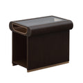 West Kensington End Table in Medium Espresso