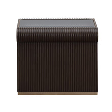West Kensington End Table in Medium Espresso