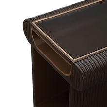 West Kensington End Table in Medium Espresso
