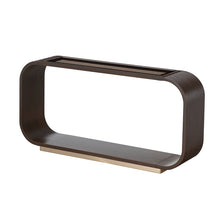 AICO Michael Amini West Kensington Console Table in Medium Espresso