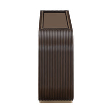 AICO Michael Amini West Kensington Console Table in Medium Espresso