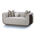 West Kensington Loveseat in Medium Espresso