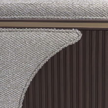 West Kensington Loveseat in Medium Espresso