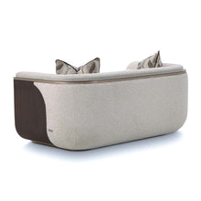West Kensington Loveseat in Medium Espresso