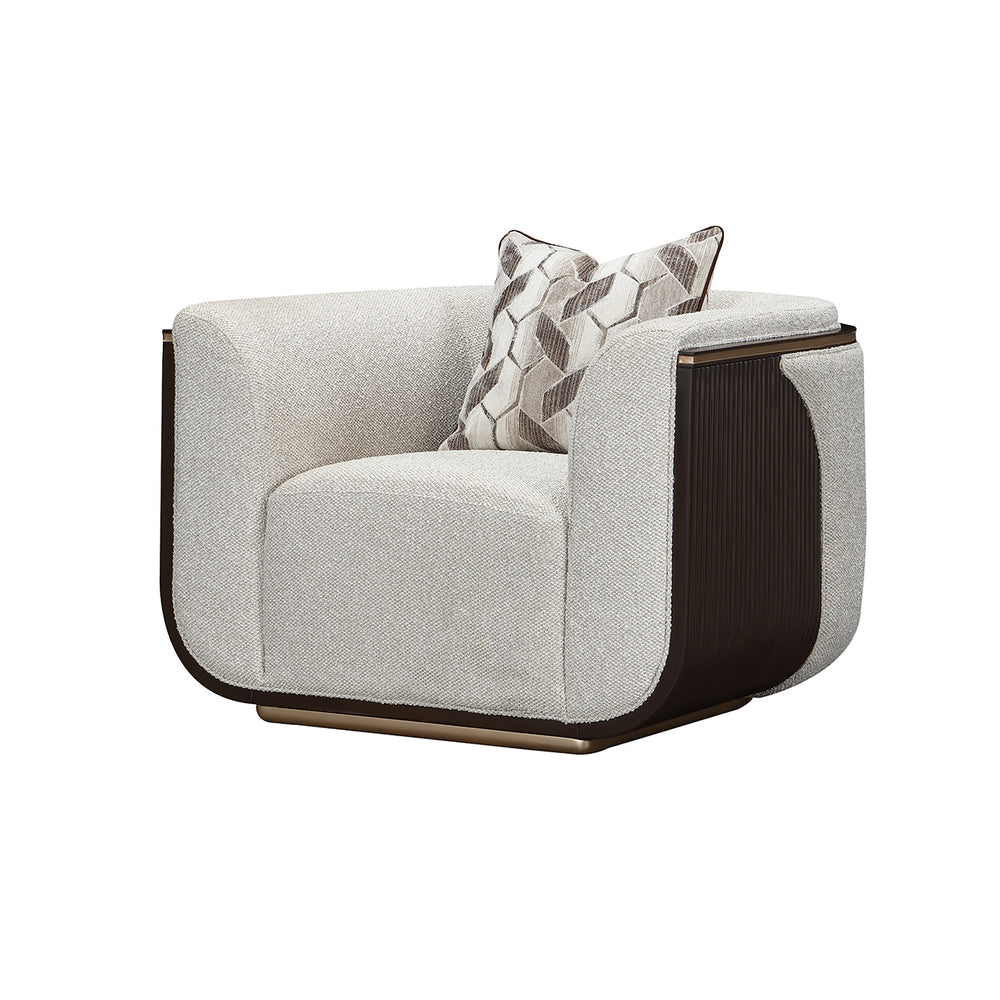 West Kensington Matching Chair in Medium Espresso