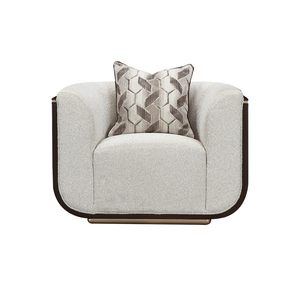 West Kensington Matching Chair in Medium Espresso