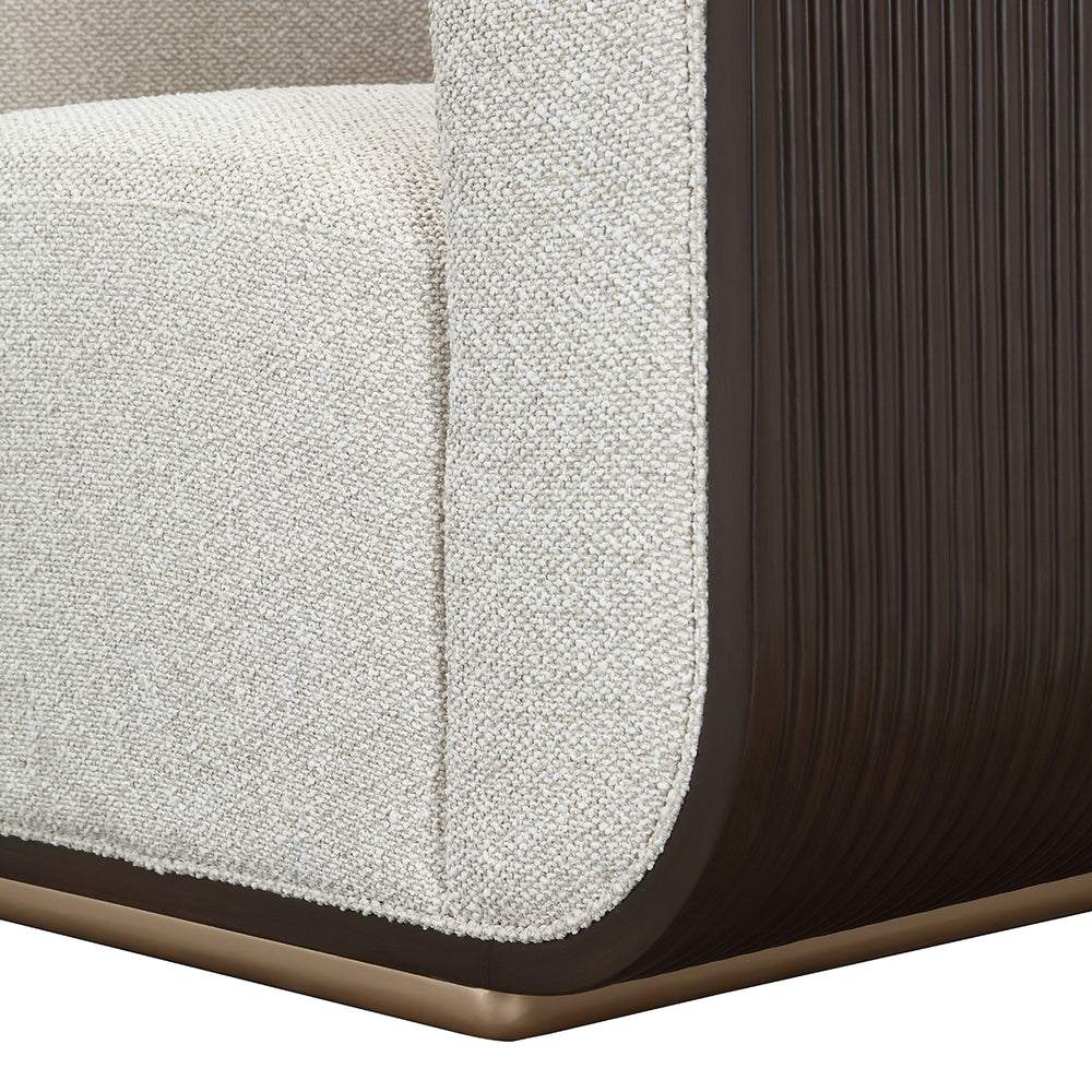 West Kensington Matching Chair in Medium Espresso