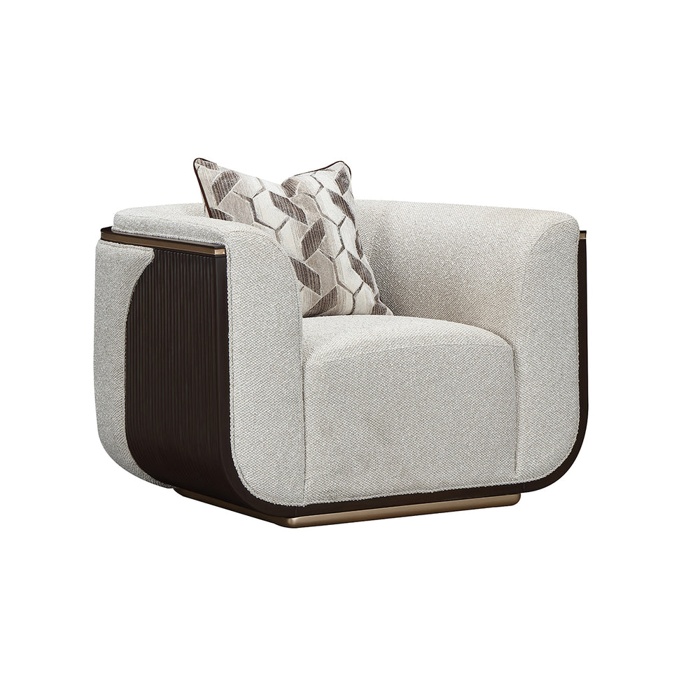 West Kensington Matching Chair in Medium Espresso