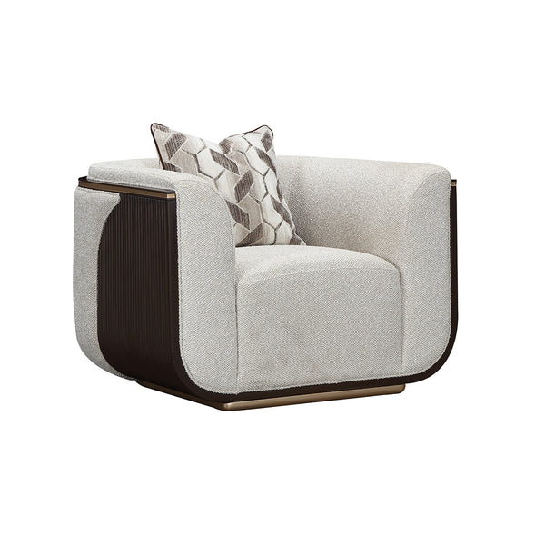 West Kensington Matching Chair in Medium Espresso