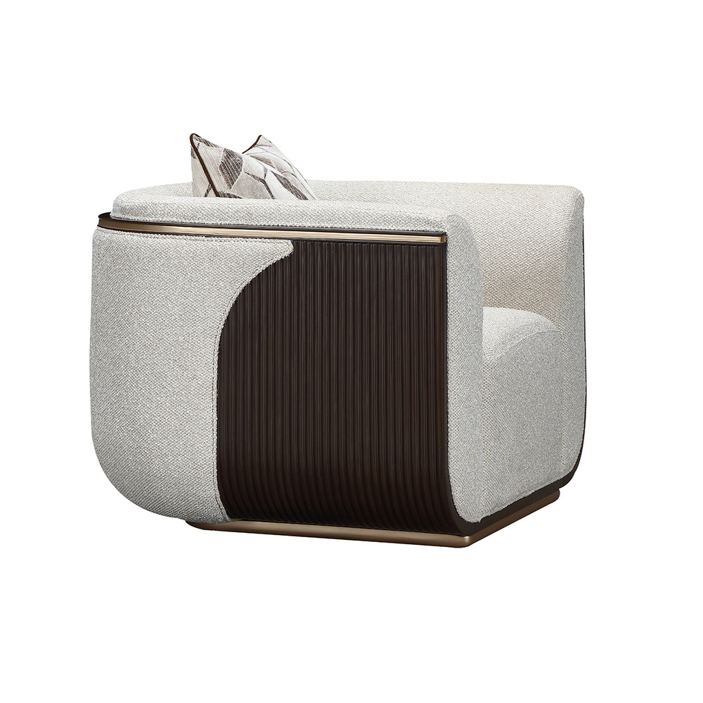 West Kensington Matching Chair in Medium Espresso
