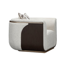 West Kensington Matching Chair in Medium Espresso