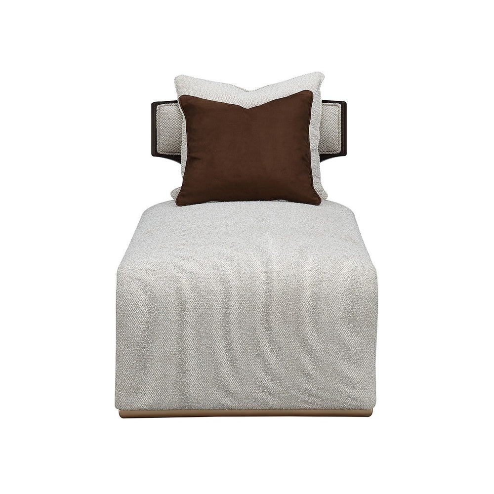 West Kensington Chaise in Medium Espresso