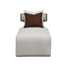 West Kensington Chaise in Medium Espresso