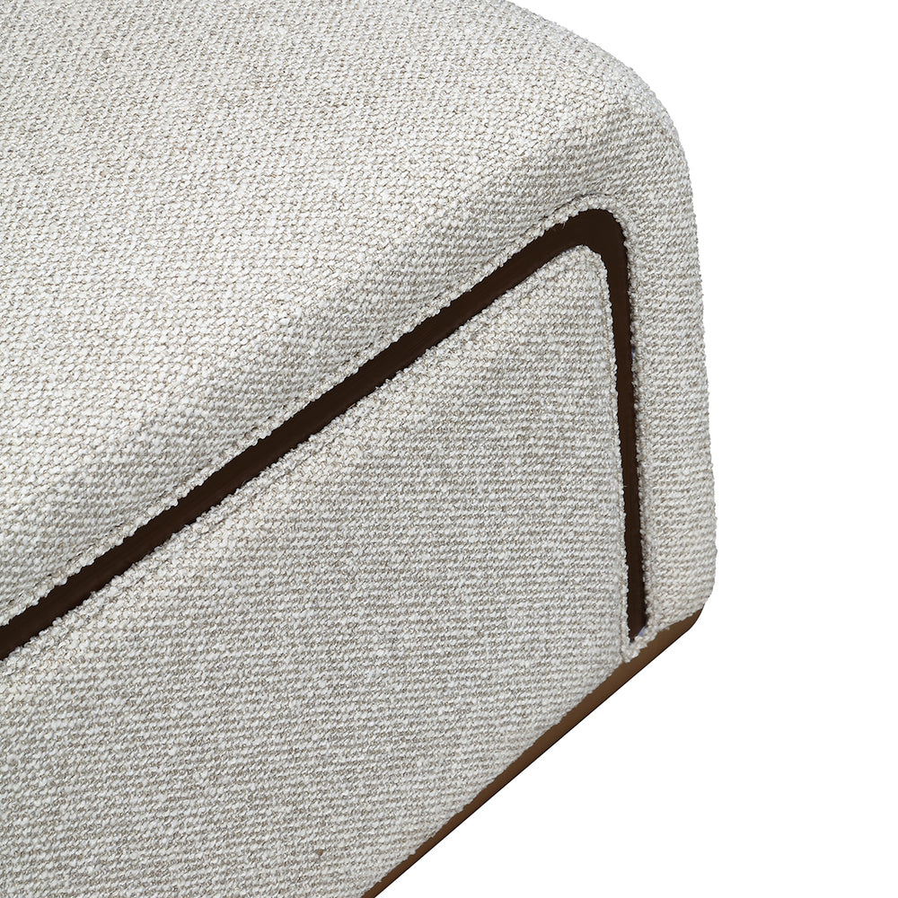 West Kensington Chaise in Medium Espresso