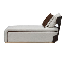 West Kensington Chaise in Medium Espresso
