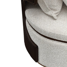 West Kensington Chaise in Medium Espresso