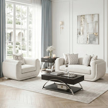Cozy Collection Love Seat w/4 Designer Accent Pillows