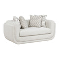 Cozy Collection Love Seat w/4 Designer Accent Pillows