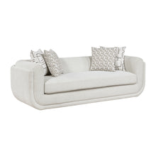 Cozy Collection Sofa w/4 Designer Accent Pillow