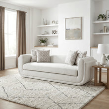 Cozy Collection Sofa w/4 Designer Accent Pillow