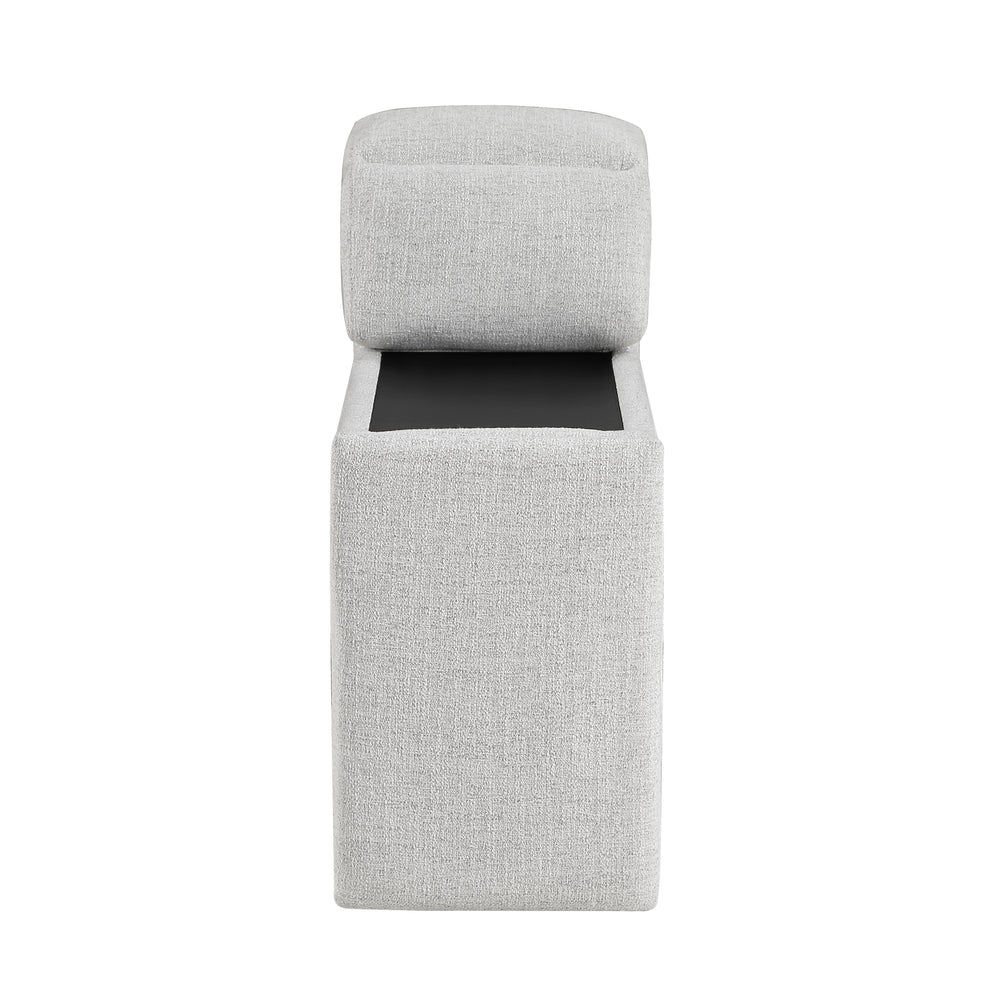McPherson Power Double Reclining Love Seat with Center Console, Power Headrests & Charging Ports