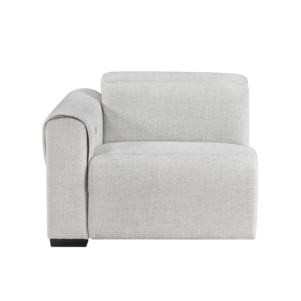 McPherson Power Double Reclining Love Seat with Center Console, Power Headrests & Charging Ports