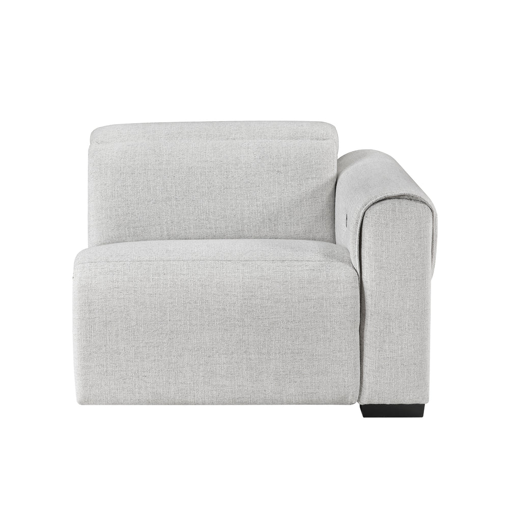 McPherson Power Double Reclining Love Seat with Center Console, Power Headrests & Charging Ports