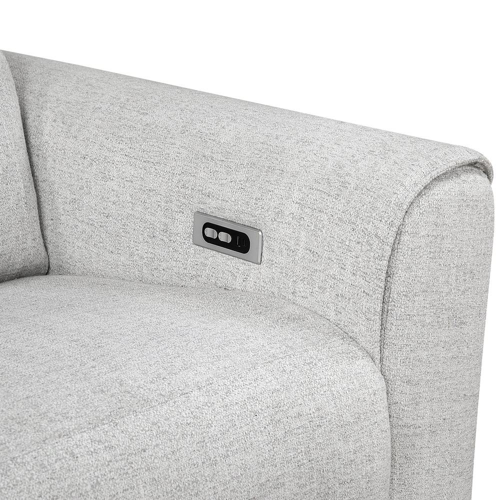 McPherson 6-Piece Modular Power Reclining Sectional with Power Headrests & Charging Ports
