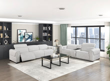 McPherson Power Double Reclining Sofa with Power Headrests & Charging Ports