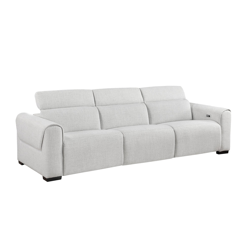 McPherson Power Double Reclining Sofa with Power Headrests & Charging Ports