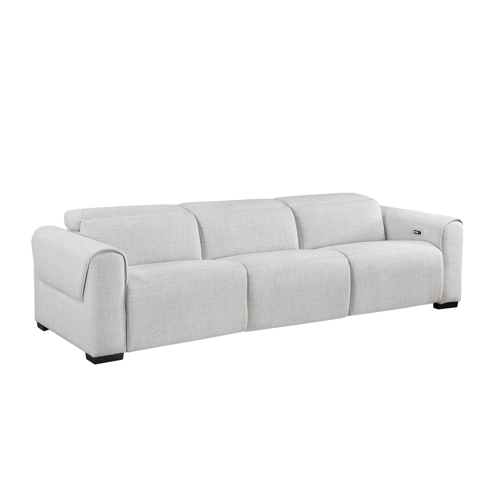 McPherson Power Double Reclining Sofa with Power Headrests & Charging Ports