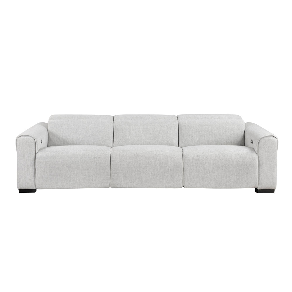 McPherson Power Double Reclining Sofa with Power Headrests & Charging Ports